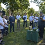 Inhumation des cendres de Gilles Rhéaume