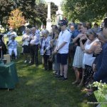 Inhumation des cendres de Gilles Rhéaume