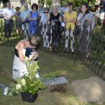 En images - Inhumation des cendres de Gilles Rhéaume