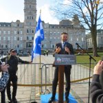 Rassemblement citoyen devant le Parlement du Québec