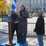 Rassemblement citoyen devant le Parlement du Québec