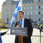 Rassemblement citoyen devant le Parlement du Québec