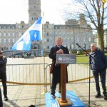 Rassemblement citoyen devant le Parlement du Québec