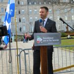 Rassemblement citoyen devant le Parlement du Québec