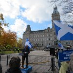 Rassemblement citoyen devant le Parlement du Québec